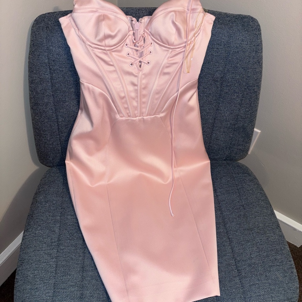 House of CB Blush Corset Dress